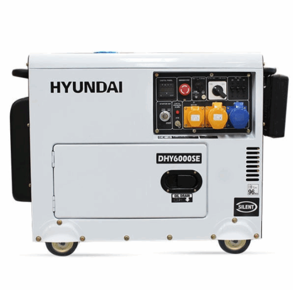 5.2kW  Hyundai Diesel Generator - Image 5